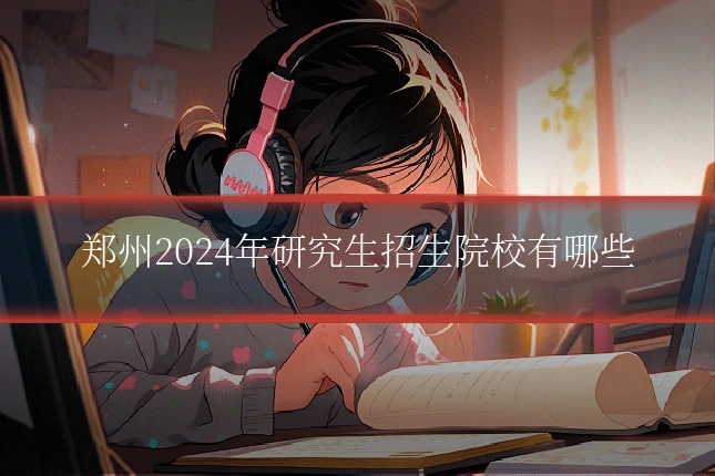 郑州2024年研究生招生院校有哪些