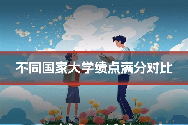 不同国家大学绩点满分对比
