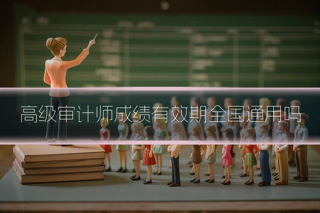高级审计师成绩有效期全国通用吗