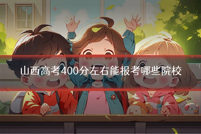 山西高考400分左右能报考哪些院校
