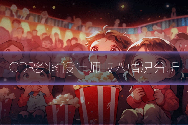 CDR绘图设计师收入情况分析