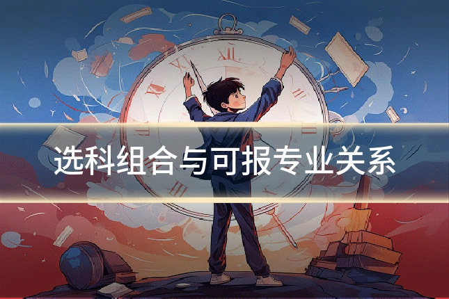 选科组合与可报专业关系