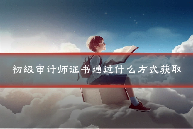 初级审计师证书通过什么方式获取