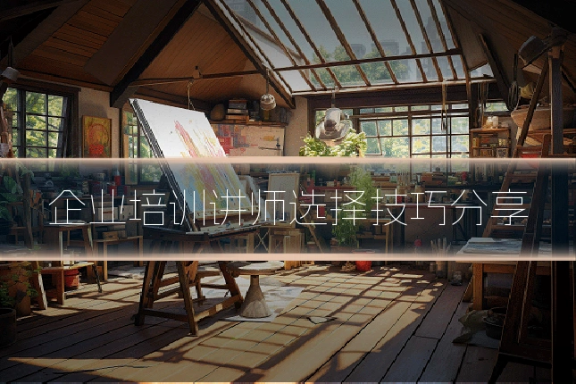 企业培训讲师选择技巧分享