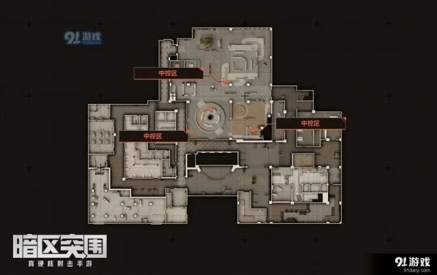 暗区突围电视台撤离攻略技巧