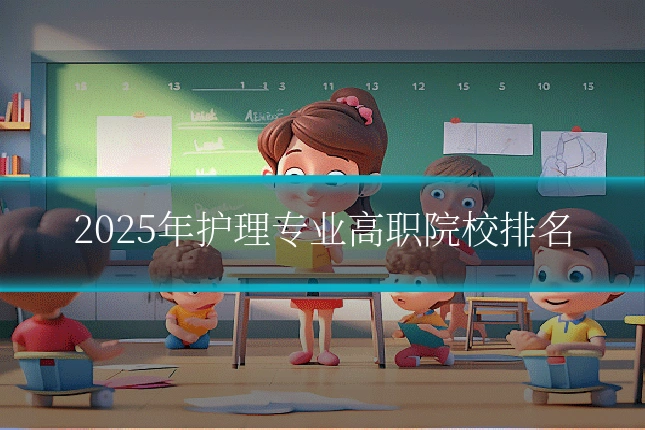 2025年护理专业高职院校排名