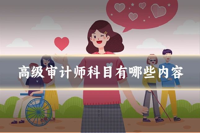 高级审计师科目有哪些内容