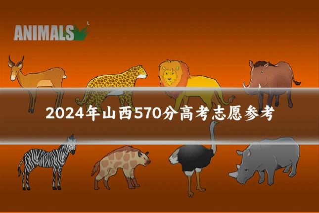2024年山西570分高考志愿参考