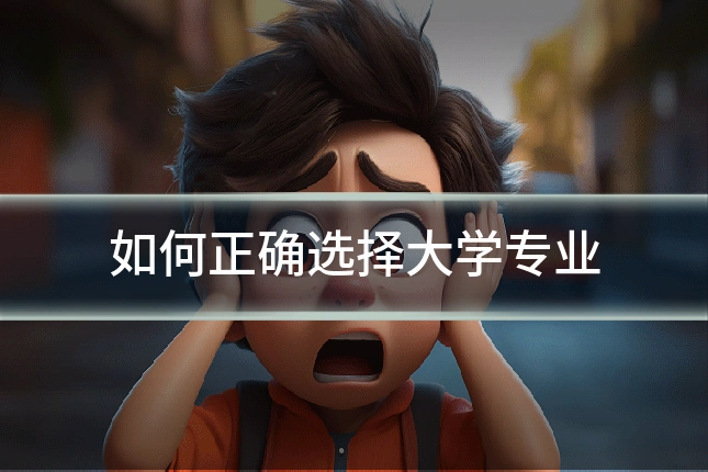 如何正确选择大学专业