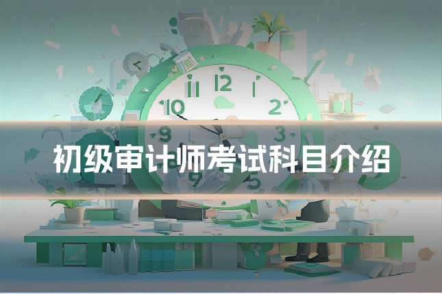 初级审计师考试科目介绍
