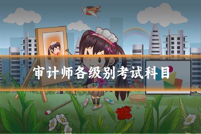 审计师各级别考试科目