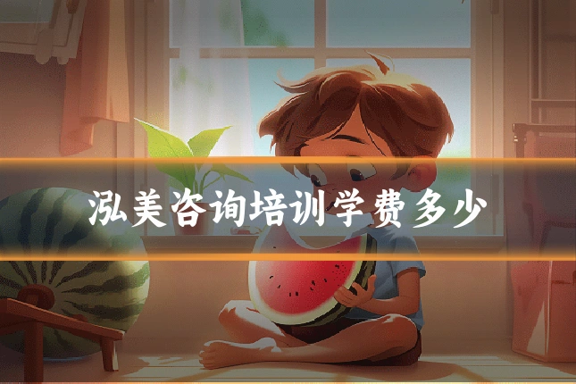 泓美咨询培训学费多少