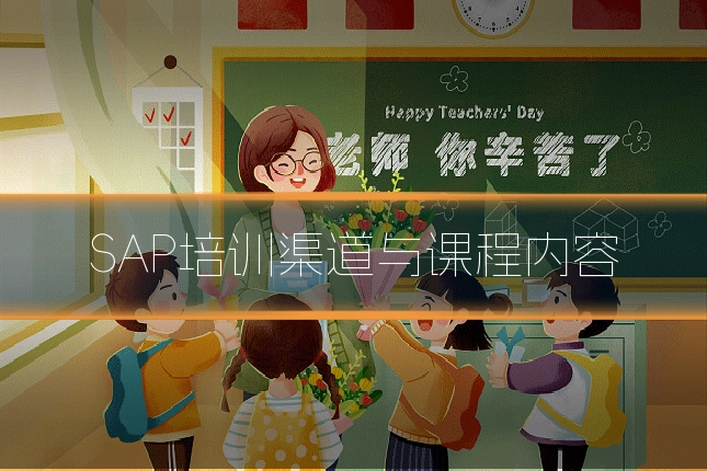 SAP培训渠道与课程内容