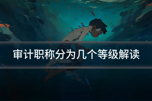 审计职称分为几个等级解读