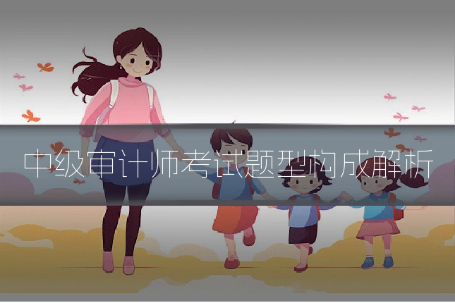 中级审计师考试题型构成解析
