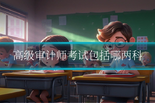 高级审计师考试包括哪两科