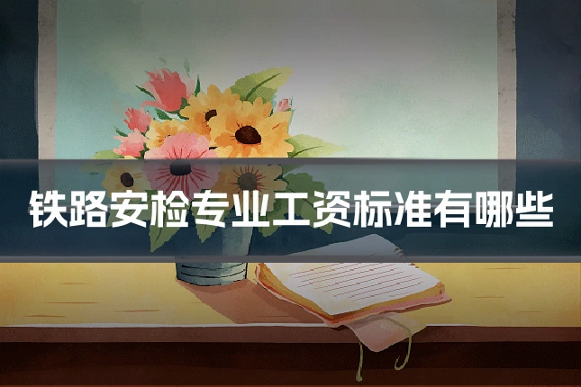 铁路安检专业工资标准有哪些