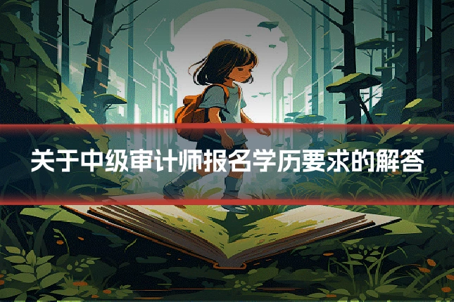 关于中级审计师报名学历要求的解答
