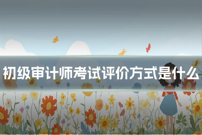 初级审计师考试评价方式是什么