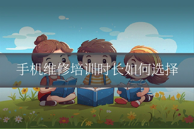 手机维修培训时长如何选择