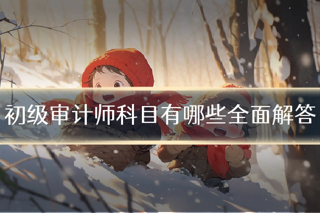 初级审计师科目有哪些全面解答