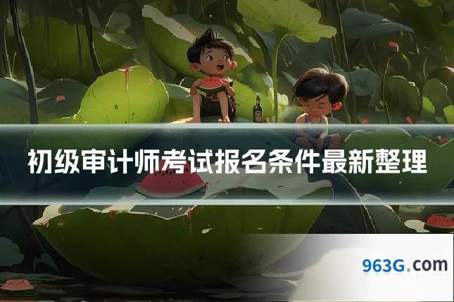 初级审计师考试报名条件最新整理