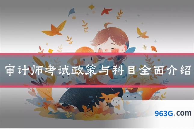 审计师考试政策与科目全面介绍