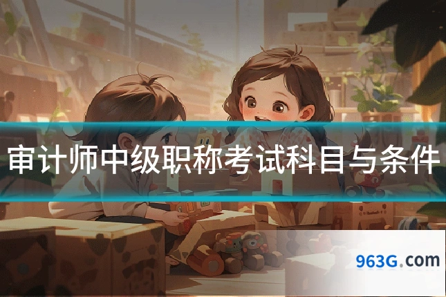 审计师中级职称考试科目与条件