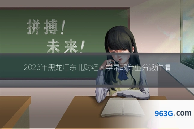 2023年黑龙江东北财经大学录取专业分数详情