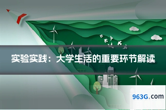 实验实践：大学生活的重要环节解读
