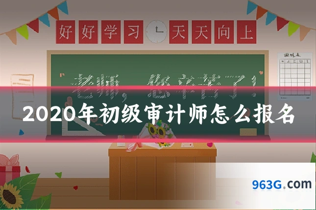2020年初级审计师怎么报名