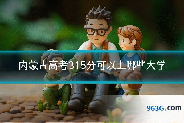 内蒙古高考315分可以上哪些大学