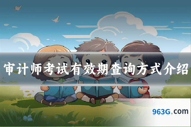 审计师考试有效期查询方式介绍