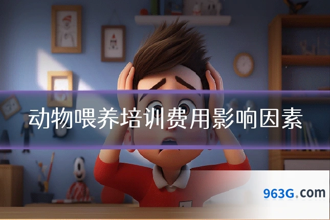 动物喂养培训费用影响因素