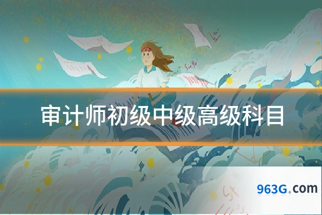 审计师初级中级高级科目
