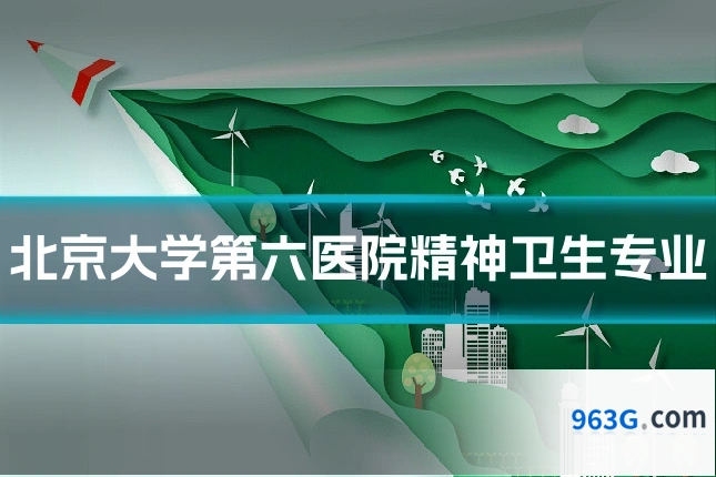 北京大学第六医院精神卫生专业