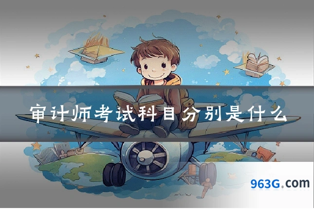 审计师考试科目分别是什么