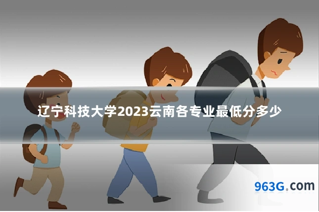 辽宁科技大学2023云南各专业最低分多少
