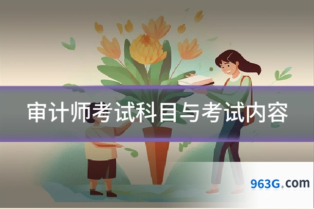 审计师考试科目与考试内容