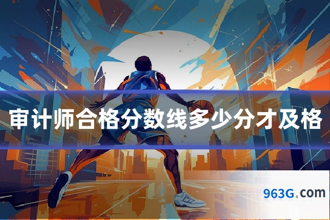 审计师合格分数线多少分才及格