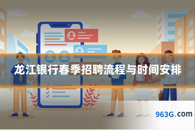 龙江银行春季招聘流程与时间安排