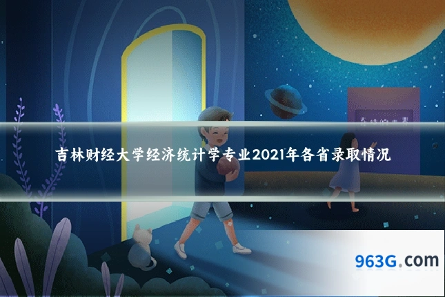 吉林财经大学经济统计学专业2021年各省录取情况