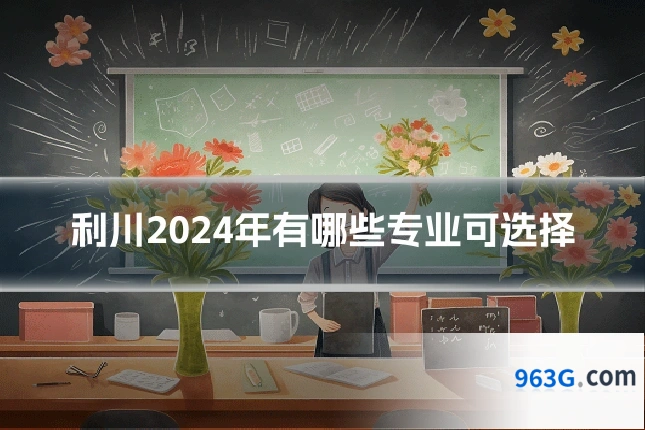 利川2024年有哪些专业可选择