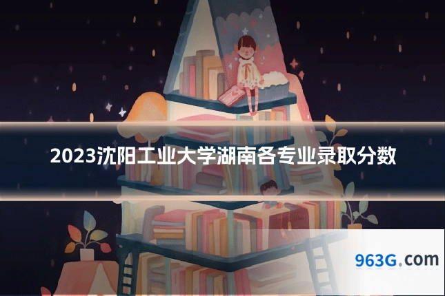 2023沈阳工业大学湖南各专业录取分数