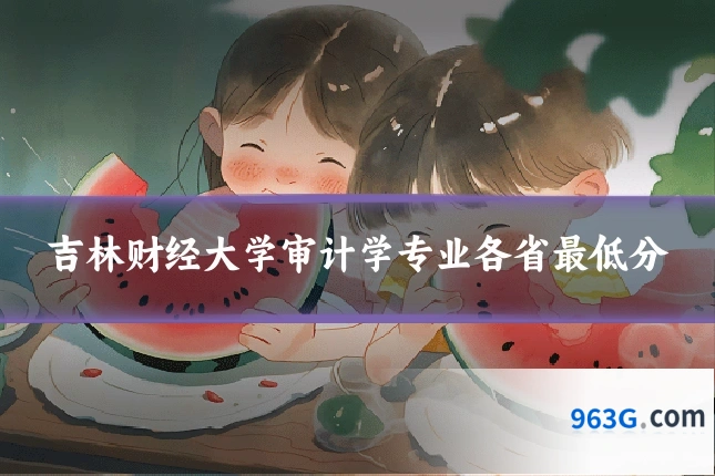 吉林财经大学审计学专业各省最低分
