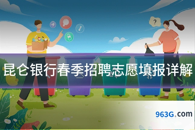 昆仑银行春季招聘志愿填报详解