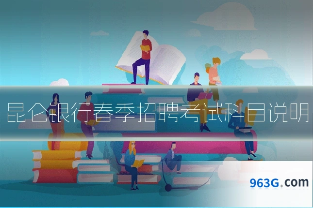 昆仑银行春季招聘考试科目说明