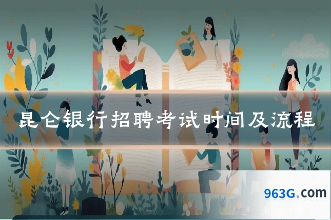 昆仑银行招聘考试时间及流程