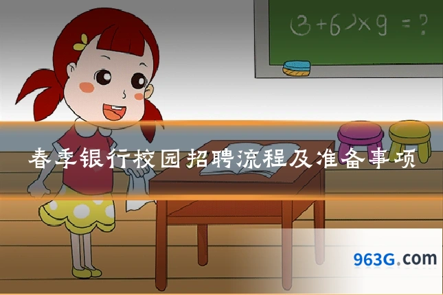 春季银行校园招聘流程及准备事项