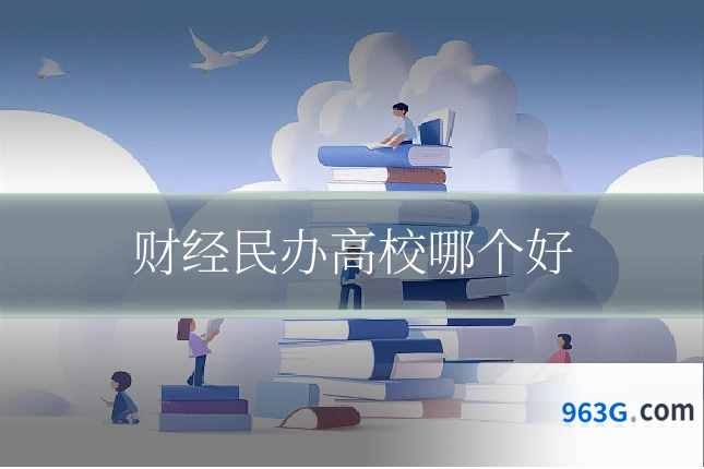 财经民办高校哪个好